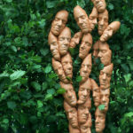 Zonder titel, terracotta, 185x75x20 cm